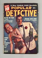 Popular Detective Pulp Nov 1937 Vol. 13 #1 FN picture