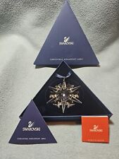 Swarovski 2002 Annual Edition Crystal Christmas Ornament 288802 with Boxes picture