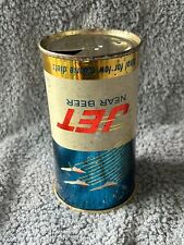 Jet Near Beer Flat Top Beer Can - Open bottom-Can is Empty- Chicago, IL picture