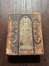 Rare 1872 Holy Bible Of Antiquity Illustrated Engravings George MaClean picture