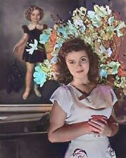 RARE STILL SHIRLEY TEMPLE COLOR STUNNING picture