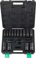 6 Point Deep Impact Socket Set, SAE Size with Carrying Case,13.98 x 10.63 x 2.17 picture
