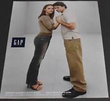 2002 Print Ad Sexy Heels Fashion Lady Long Legs GAP Jennifer Garner Scott Foley picture