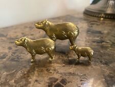 3 piece Capybara miniature figurine collectible picture