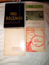 4 Vtg Miami University books 1962 Yearbook+ Alumni & Directory 1959 General picture