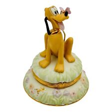 Lenox Disney Treasures A Friend For Pluto Box Trinket Box NEW picture