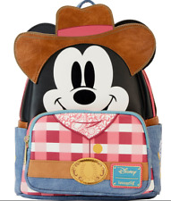 Loungefly Western Mickey Mouse Cosplay Mini-Backpack picture