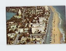 Postcard Aerial View Beach Fort Lauderdale Florida USA picture