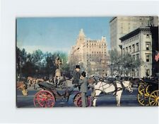 Postcard Carriages on 59th Street New York City New York USA picture