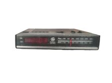 1980's Alarm Clock Radio GE General Electric 7-4624B Battery Backup Vtg picture