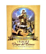 Quince Minutos A Los Pies De Virgen del Carmen Libro de Oraciones Spanish Book picture