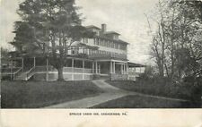 Canadensis Pennsylvania Spruce Cabin Inn Millar roadside 1911 Postcard 22-421 picture