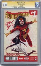 Spider-Woman 1A Land CGC 9.8 SS Greg Land 2015 1281330014 picture