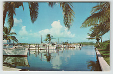 Postcard Fishing Boats Sea Mist Marina Boynton Beach, FL picture