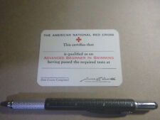 American National Red Cross Advanced Beginner in Swimming card rev Oct 1973 picture