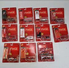 Lot of 11 Coca-Cola Johnny Lightning Collector Cars picture