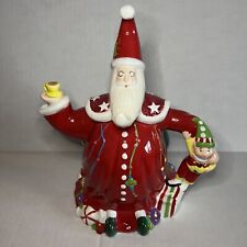 Mary Engelbreit Christmas Wizard Santa Tea Pot 2001  picture