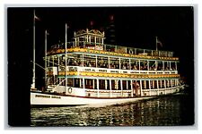Vintage 1960's Postcard Captain Al's Southern Belle Showboat Fort Lauderdale FL picture