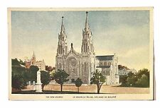 Postcard La Nouvelle Eglise Ste-Anne de Beaupre Quebec Canada picture