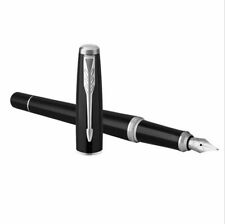 Outstanding Black/White Clip Parker Pen Urban Series Medium (M) Nib Fountain Pen picture
