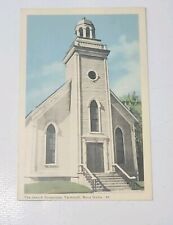 Judaica Old Postcard Jewish Synagogue Yarmouth Nova Scotia Canada Postcard  picture