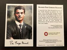 Holy Card Relic of Blessed Pier Giorgio Frassati - Third Class Relic picture