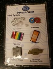 Lot of 6 Pins Sample Set Enamel Die Struck NIKE-GQ-NFL-TACO BELL-CHEVY picture