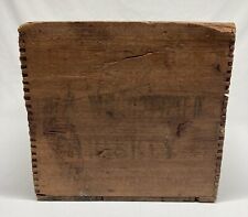 RARE Pre-Pro Pre Prohibition 1918 Old Woodpecker Whiskey Wood Wooden Crate Box picture