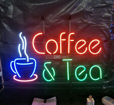Coffee Hot Tea Neon Light Sign 24
