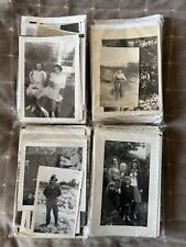 Vintage B&W Photos 1900-1960, 100 Piece Lot, For Crafts, Mixed Media - NO JUNK picture