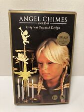 Original Swedish Design Christmas Brass Angel Chimes Carousel picture