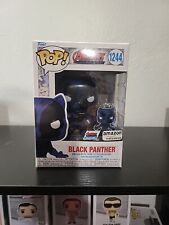 Funko Pop Marvel Avengers Black Panther w/ Pin #1244 Amazon Exclusive picture
