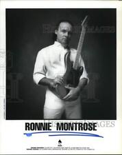 1990 Press Photo Musician Ronnie Montrose - hcp71260 picture