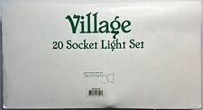 Department 56 - “20 Socket Light Set” - Village Accessories - #99278 picture