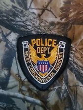 West Conshohocken Borough Police (Pennsylvania) 2nd Issue Shoulder Patch picture