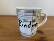 ED Ellen Degeneres KINDNESS Plaid Coffee Mug By Royal Doulton London #C picture