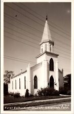 Real Photo Postcard First Methodist Church in Savannah, Tennessee picture