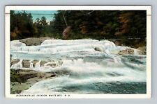 Jackson NH-New Hampshire, Jackson Falls, Cascades On Wild Cat Vintage Postcard picture