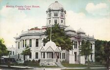 Marion County Court House Ocala Florida FL c1910 Postcard picture