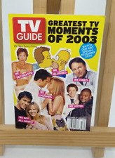TV Guide  Greatest TV Moments of 2003   December 27 January 2 2003 picture