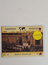 2023 1918 END OF THE GREAT WAR #80 AMERICAS DECLARE WAR picture