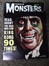 FAMOUS MONSTERS OF FILMLAND 20 - SILVER AGE 1962 HORROR - KING KONG picture