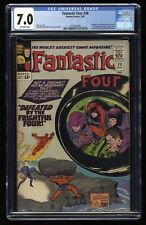 Fantastic Four #38 CGC FN/VF 7.0 Off White Sandman Medusa  Jack Kirby picture