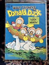 Walt Disney's Donald Duck Luck of the North  Four Color 256 (1949) Barks GD picture