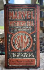 Vintage Marvel 1 Gal Can Rare Early No Handle.  picture