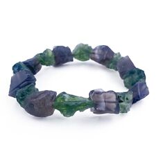 Moldavite Cintamani Tektite Bracelet ~Holy Gail Stone 7.5Inch ( 474006 ) picture