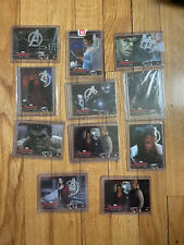 LOT OF 11 2015 Upper Deck Marvel Avengers: Age of Ultron RARE FOIL CARDS -/10 picture