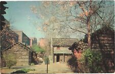 Reproduction of The Original Log Fort, Nashborough, Nashville, Tenn Postcard picture