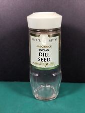 Vintage McCormick | Dill Seed | Spice Jar | Green Lid | Empty picture