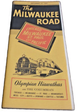 SEPTEMBER 1947 MILWAUKEE ROAD SYSTEM PUBLIC TIMETABLE picture